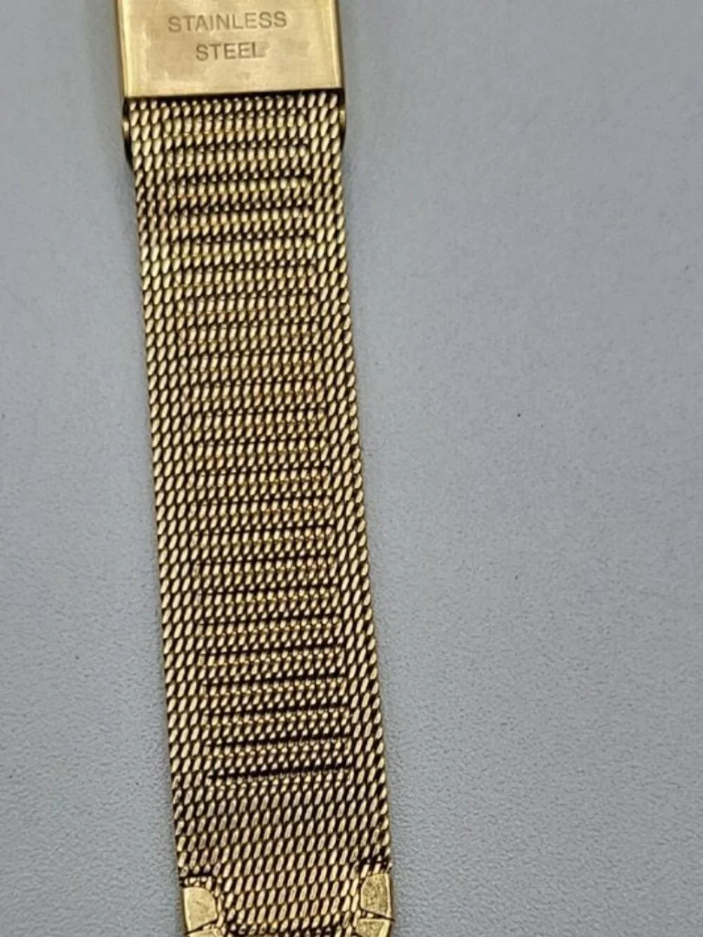 Timex Ameritus T2P197 Gold-Tone Mesh Band Women’s Watch 31mm White Dial 7.5